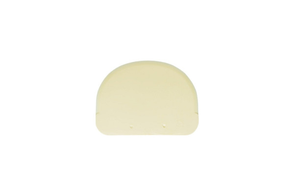 Grattoir à crème Schneider, dimension : 120 x 88 mm, polyéthylène ivoire, 227232