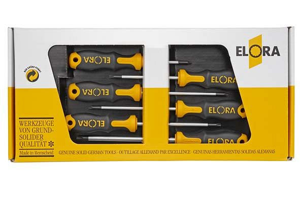 Jeu de tournevis ELORA, TORX®, 6 pièces, 760STX, content: TX 6-15, 0760520605501