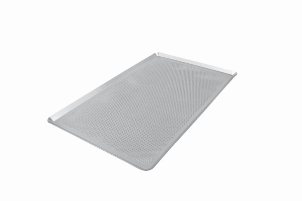 Tôle perforée Schneider GN 1/1, en aluminium, étirée sur 4 côtés, 381057
