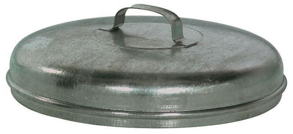 Couvercle Renner pour poubelle (Ø 400 mm), galvanisé à chaud selon DIN EN ISO 1461, 2052-00