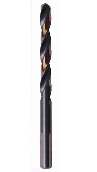 Foret hélicoïdal GSR Powerspike HSS rectifié 11,5 mm avec pointe centrée et tige à trois faces, lot de 5, 03448115