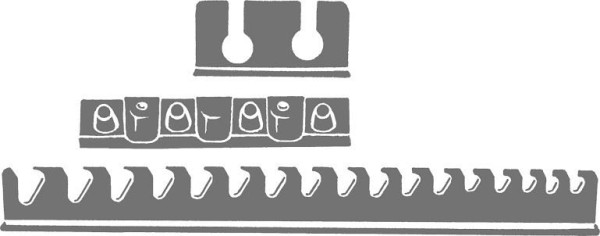 Porte-outils Hazet, nombre d'outils : 14, 111/116HL