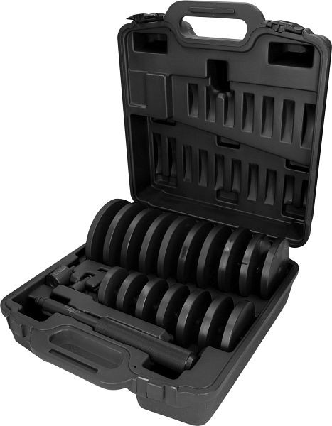 KS Tools jeu de tournevis universels pour roulements et douilles, 21 pièces, 150.9710