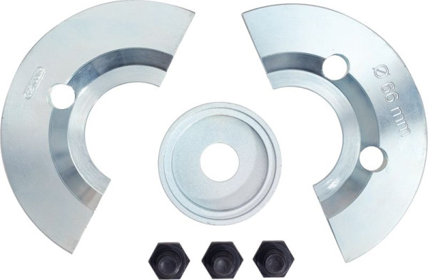 KS Tools jeu d'extension demi-coque 6 pièces pour diamètre 66 mm, 150.2142