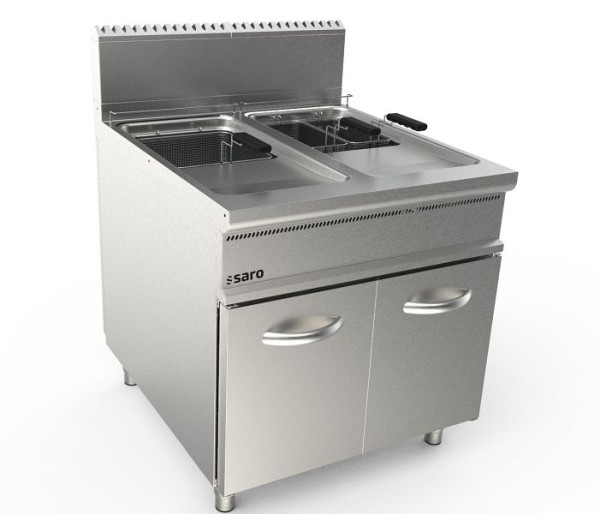 Friteuse à gaz Saro 2 x 22 L LQ, 423-8305
