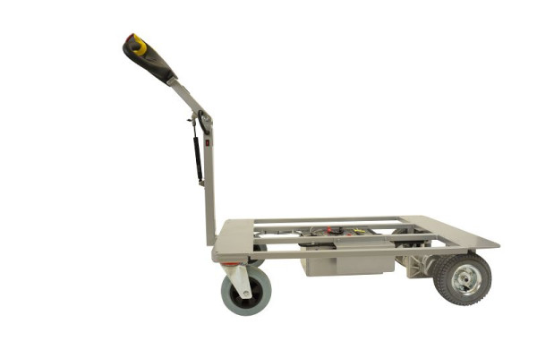 efatec chariot électrique à plate-forme Trolley 500, largeur de véhicule à traction arrière 510mm, 7002063