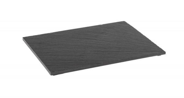 Plaque en ardoise naturelle APS GN 1/2 32,5 x 26,5 cm, épaisseur du matériau 6-9 mm, 01003