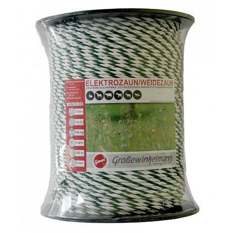 Corde Growi CraftLine rouleau de 500 m, 6 mm, 6 conducteurs en acier inoxydable, 10022220