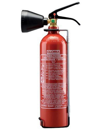 Extincteur à pression permanente au dioxyde de carbone DENIOS GLORIA, 5 kg, classe de feu B, 116-163