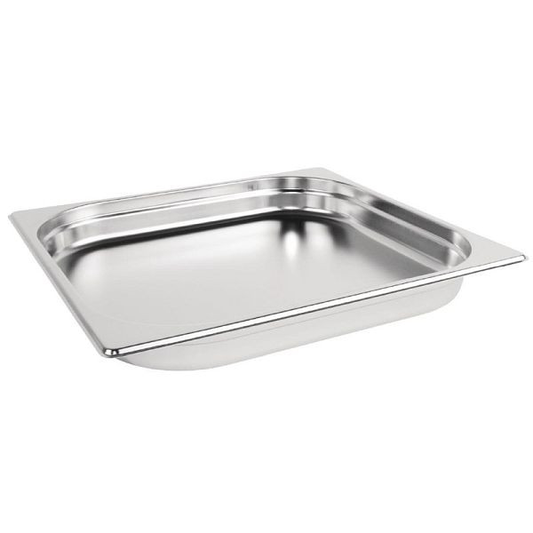 Conteneur Vogue GN en acier inoxydable 4cm GN2 / 3, K810