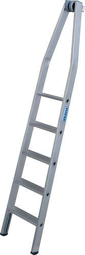 Krause partie supérieure d'échelle à rallonge, aluminium, 5 marches, R 13, 307642