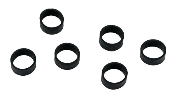 KS Tools jeu d'anneaux en caoutchouc de rechange pour déclencheur de ciseaux, 6 pièces, 115.1282