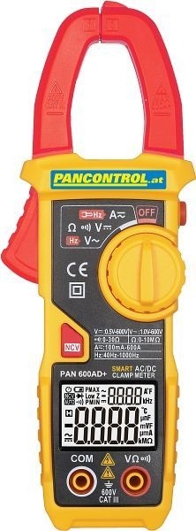 PANCONTROL Digital-Stromzange 600A AC/CD ø = 24mm, mit automatischer Funktions- und Bereichswahl, PAN 600AD+