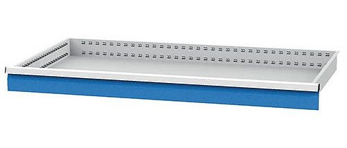 Tiroir Bedrunka+Hirth, rails inclus, R 48-24, hauteur de panneau 100 mm, capacité de charge 180 kg, dimensions en mm (LxPxH) : 1200 x 600 x 100, 60.13.100V18