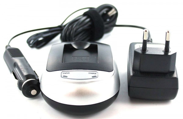 Chargeur AGI compatible avec PANASONIC LUMIX DMC-TZ10, 80606