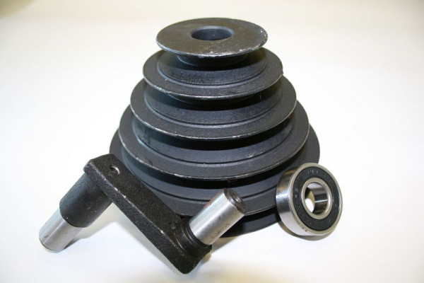 Poulie à courroie trapézoïdale étagée moyenne ELMAG n° 14-16, pour KBM 25 S, 9106143