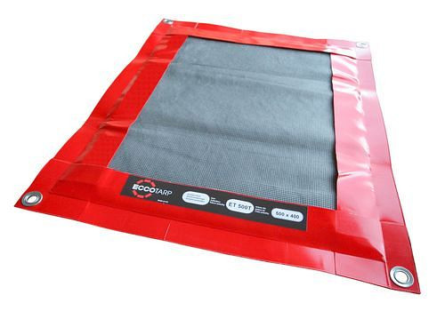 Bac d'égouttage pliable et réutilisable DENIOS avec non-tissé absorbant interchangeable, 580 x 480 mm, 1 l, 259-088
