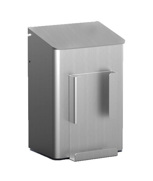 All Care MediQo-line poubelle hygiénique + support sac hygiénique 6 litres aluminium, 8240