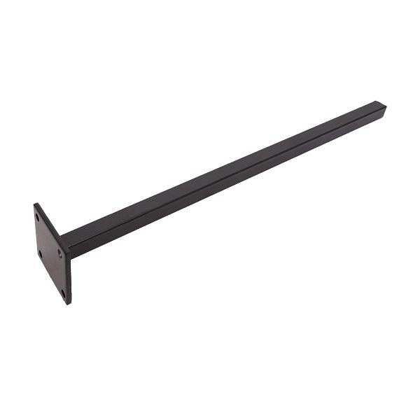 Douille de sol Mendler pour poteaux aluminium Sarthe, vis d'ancrage au sol, fixation béton fer rond galvanisé, 76120