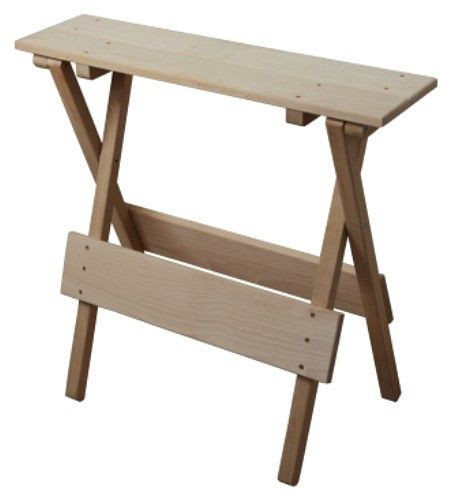 Tréteau pliant en bois de pin/table de travail portable, 500-4