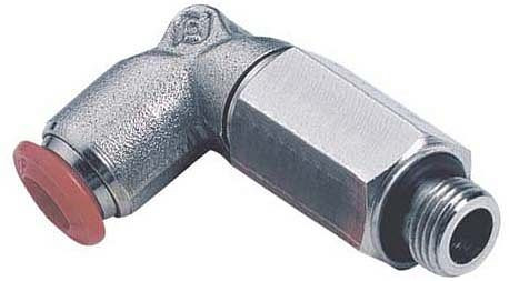 temporisateur B-WEdl-10-3/8-MSv, raccord à vis coudé - cylindrique -, long, Ø tuyau : 10 mm, filetage : 3/8'', UE : 10 pièces, 03190418