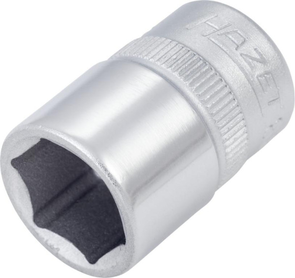 Douille Hazet, hexagonale, carré creux 10 mm (3/8"), 13 mm, moleté, 880-13