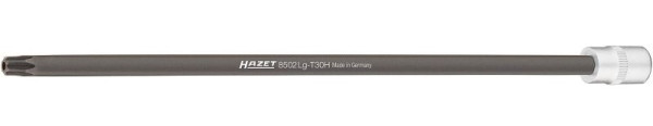 Embout de tournevis Hazet TORX® pour vanne EGR BMW et MINI 8502LG-T30H, carré 6,3 mm (1/4 pouce), profil TORX® inviolable, 8502LG-T30H