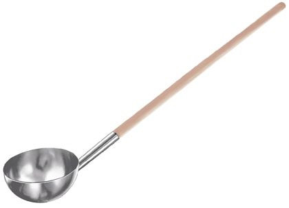Louche Contacto 25 cm avec manche en bois, 83/240