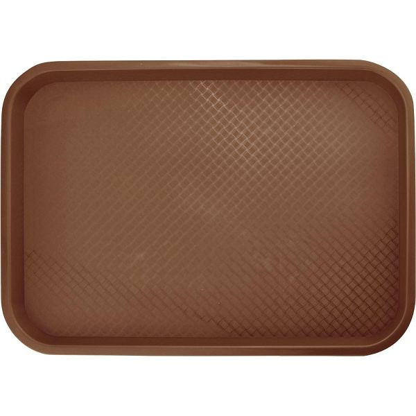 Plateau de restauration rapide Stalgast 250 x 350 mm, marron, BB6601006