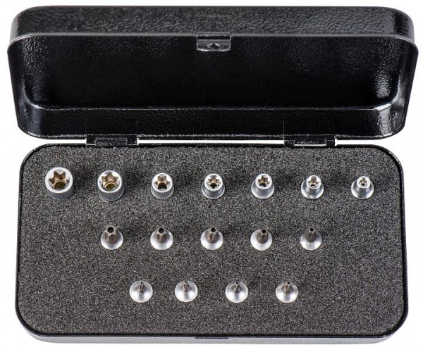 Jeu de clés à douille ELORA 1/4 ", TORX®, 16 pièces, 1400-TXE, 1400510529000