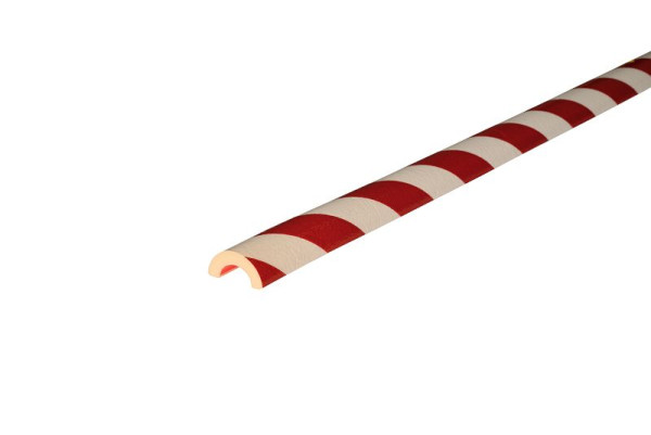 Protection de tuyau Knuffi, pour tuyaux d'un diamètre de 20 à 40 mm, rouge/blanc, 1 mètre, PR-10118