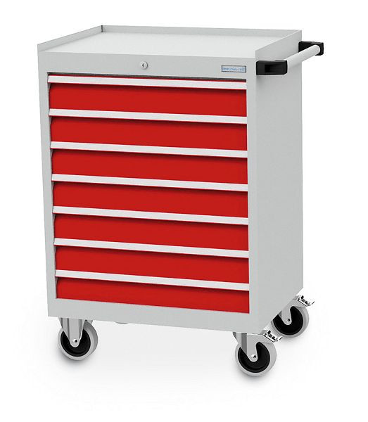 Chariot d'atelier Bedrunka+Hirth T500-6, avec 7 tiroirs, hauteur de panneau 100, 68 700AM