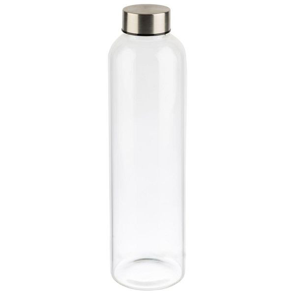 Gourde APS, 7 x 7, hauteur 26,5 cm, Ø 7 cm, 0,75 litre, verre, transparent, 66908