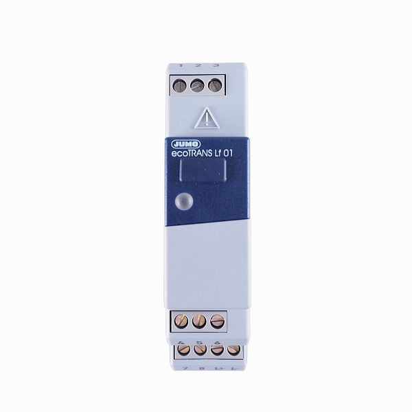 Transmetteur JUMO pour conductivité conductrice et température, rail DIN, sortie analogique de valeur réelle, mesure de l'humidité du matériau, 00421035