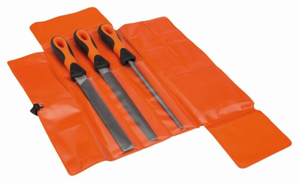 Jeu de limes Bahco, Ergo, en 3 parties, 200 mm, coupe 2, 1-473-08-2-2