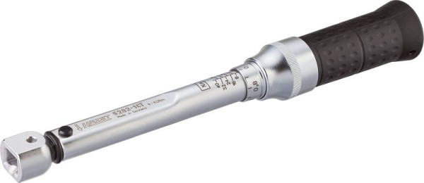 Clé dynamométrique Hazet, Nm min-max : 4 - 40 Nm, tolérance : 2 %, insert carré 9 x 12 mm, 6282-1CT