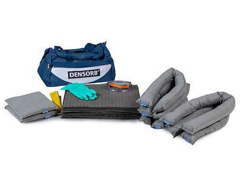 Kit d'urgence de liant DENSORB dans un sac de transport robuste, version universelle, 282-162