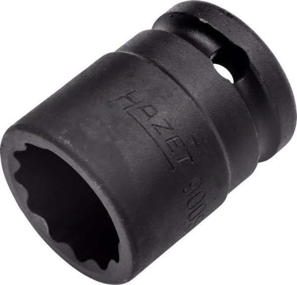 Impact Hazet, douille tournevis machine, double hexagone, carré creux 12,5 mm, 21 mm, 900SZ-21