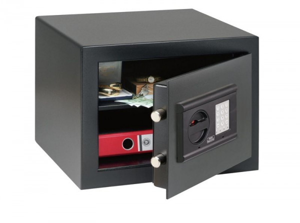 BURG-WÄCHTER coffre-fort pour meubles Home-Safe H 210 E, serrure électronique avec 3 piles, HxLxP (extérieur) : 278 x 402 x 376 mm, 41110
