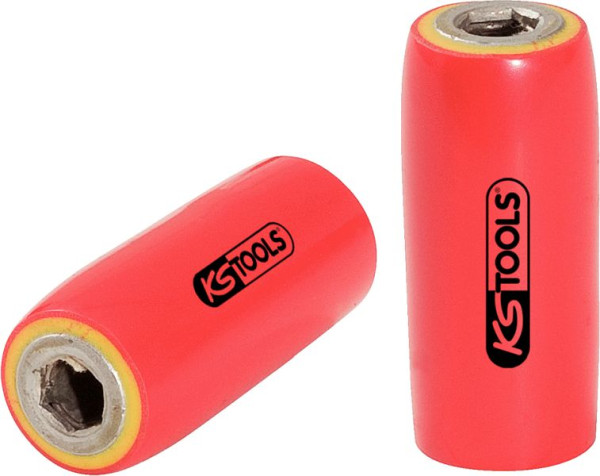 KS Tools Porte-embout 1/4" avec isolation de protection, 40 mm, 117.1420