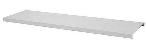 Étagère en acier Bedrunka+Hirth pour établi en rangée largeur 2000, dimensions en mm (LxPxH) : 1795 x 300 x 40, 03.2018-11