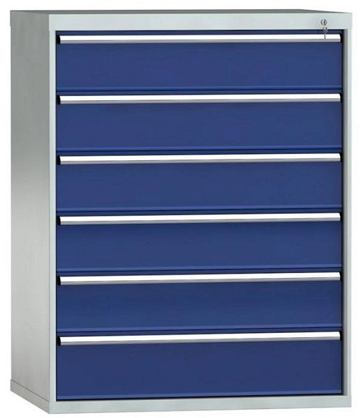 Armoire à tiroirs KLW 1325 x 1031 x 750 mm H x L x P, dimensions d'installation : 1225 mm, division : 54x36 unités, SJB1325-06EP-001