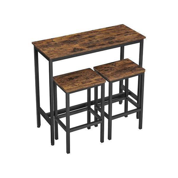 Ensemble de table de bar design industriel VASAGLE, LBT218B01