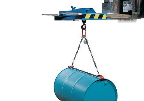 Support de fûts DENIOS FGV pour fûts ondulés horizontaux de 60/200 litres, 115-188
