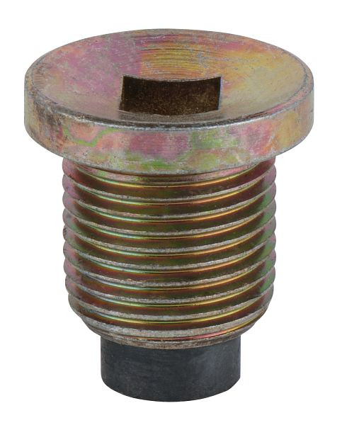 Vis de vidange d'huile KS Tools, douille carrée 8 mm, M18x1,5x22 mm, paquet de 25, 430.2161