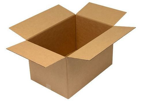 Boîte pliante en carton ondulé TransPak 1 paroi, dimensions intérieures 600 x 400 x 360 mm, qualité 1,40C, paquet de 20, 299309