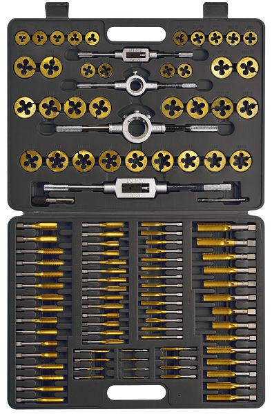 Jeu de filetage SW-Stahl, TiN, M2-M18, 110 pièces, 82251L