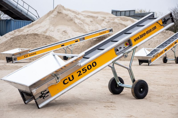 Bande transporteuse Baron CU2500, 2,5 m HD + 1x230V, 30000