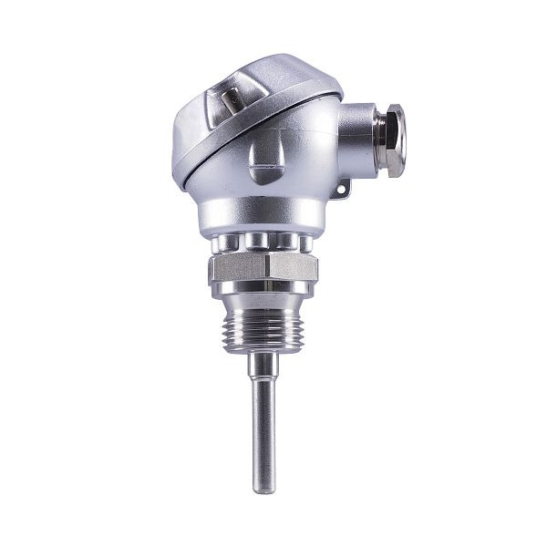 Thermomètre à résistance JUMO, 2xPt100 zl, 6x50mm, G 1/2, -50 à + 400°C, 00383011