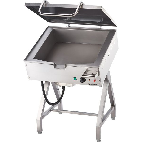 Sauteuse basculante Stalgast, 100 côtelettes/h, 700 x 786 x 912 mm (LxPxH), FS0470S